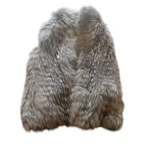 YVES Salomon  feather vest in good condition.